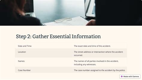 Gather Essential Information: