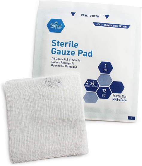 Gauze pads: