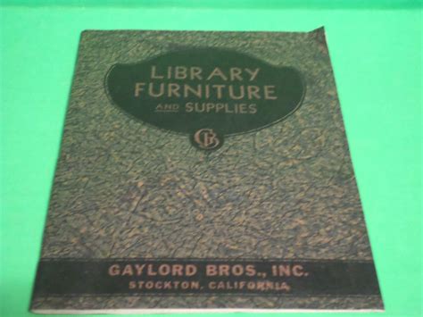 Gaylord Library Supplies Catalog