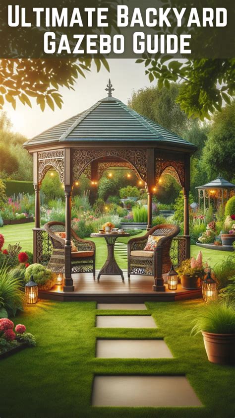 Gazebo: The Ultimate Guide to Outdoor Oasis and Garden Sanctuary