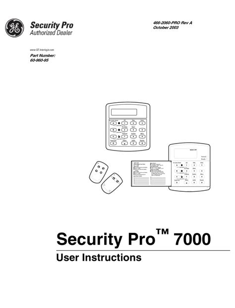 Ge Security Pro 7000 Installation Manual Ebook Kindle Editon