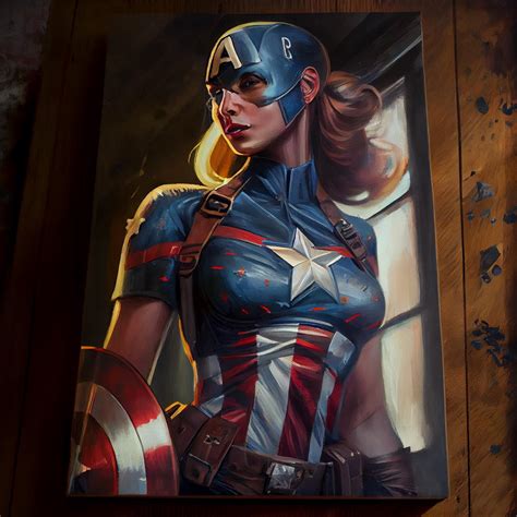 Gear Up with the Empowering Female Captain America Suit: Unleashing the Hero Within