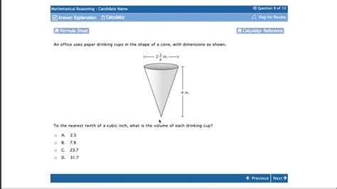 Ged Math Test Answers Doc