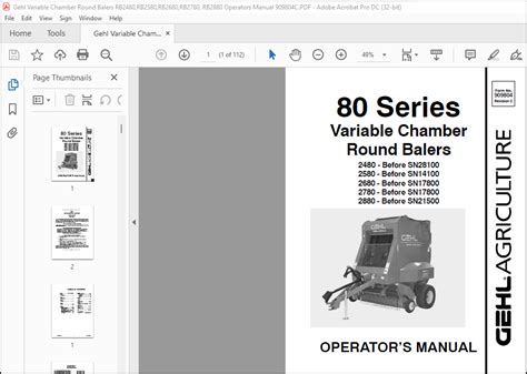 Gehl 2480 Operators Manual Ebook Reader