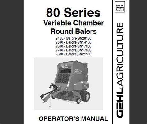 Gehl 2480 Operators Manual Ebook Reader