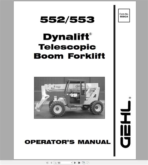 Gehl 553 Manual Guide Pdf Ebook Kindle Editon