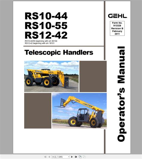 Gehl Operators Manuals Ebook Kindle Editon