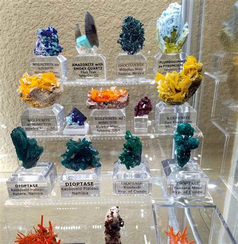 Gem and mineral shows: