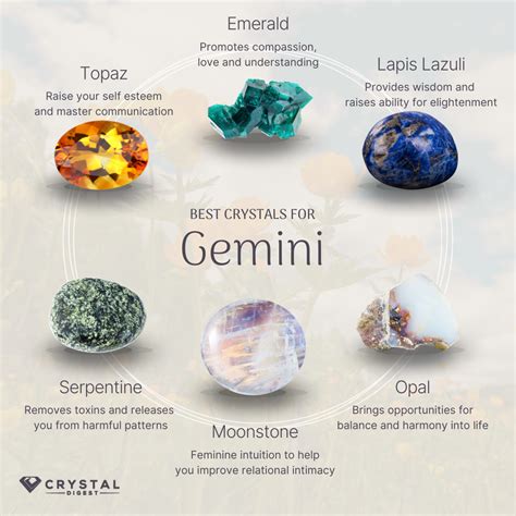 Gemini Crystals: A Celestial Connection for the Curious and Adventurous