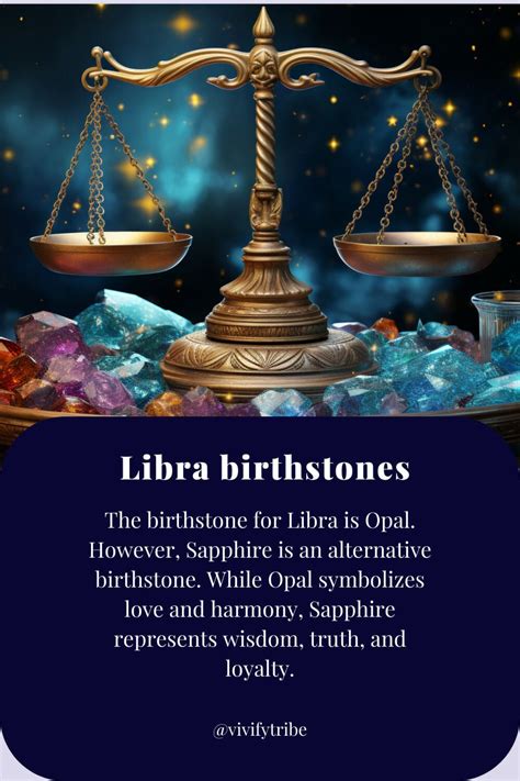 Gems of Harmony and Clarity: Libra Birthstones