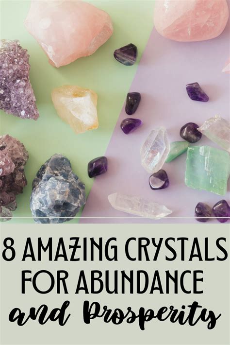 Gemstones for Abundance: Unveil the Transformative Power of Crystals for Wealth and Prosperity