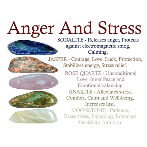 Gemstones for Anger: Soothing the Fire Within