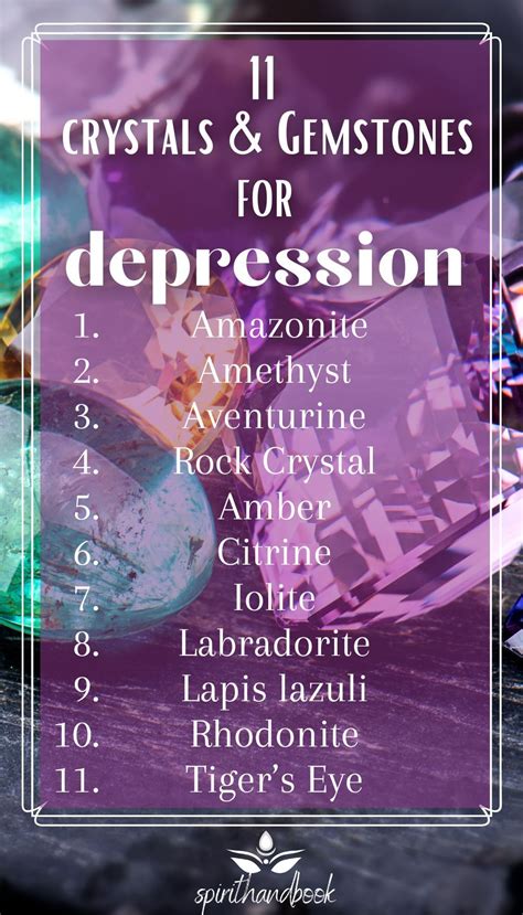 Gemstones for Depression