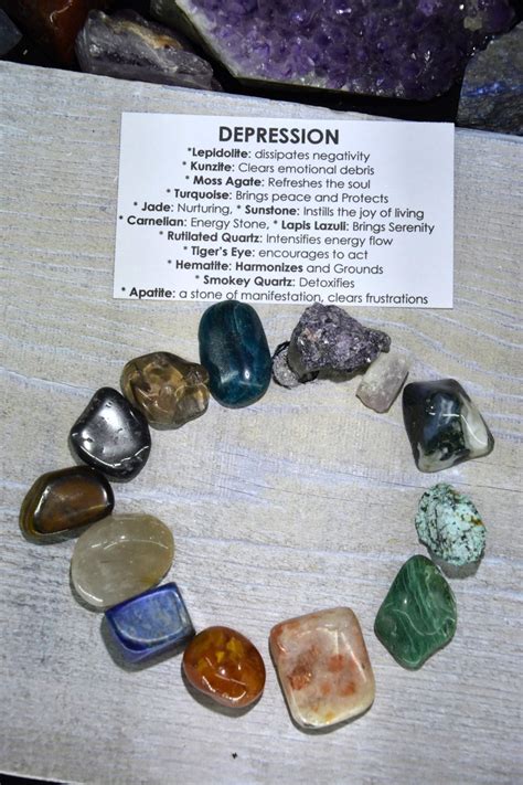 Gemstones for Depression: A Journey to Hope and Healing