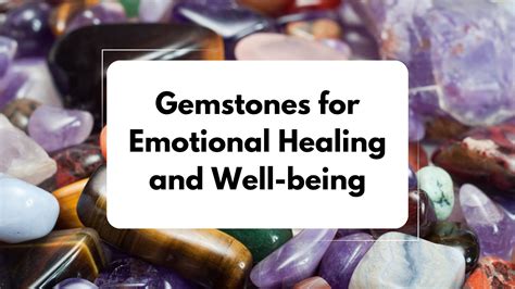 Gemstones for Depression: A Natural Approach to Emotional Well-being