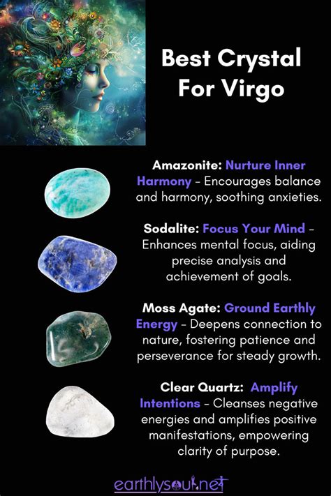 Gemstones for Virgo: A Celestial Guide to Enhance Your Life