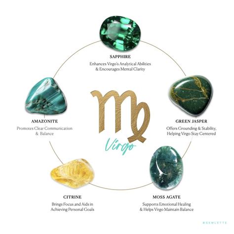 Gemstones for Virgos: A Path to Enlightenment and Practicality