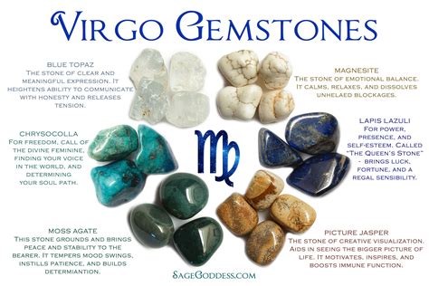 Gemstones for Virgos: Enhancing the Earth Sign's Analytical Mind and Practical Spirit