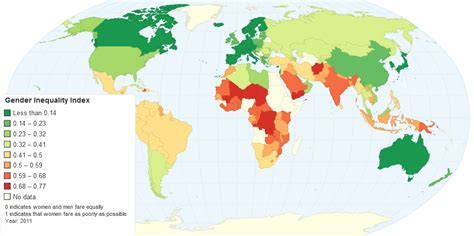 Gender Inequality Index: A Comprehensive Analysis for AP Human Geography