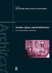 Gender Space Architecture Ebook PDF