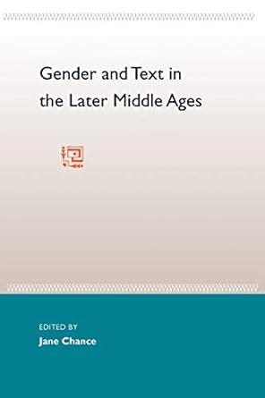 Gender and Text in the Later Middle Ages Epub