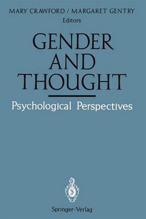 Gender and Thought: Psychological Perspectives Ebook Ebook Reader