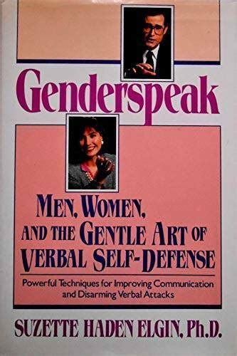 Genderspeak Men Women and the Gentle Art of Verbal Self-Defense PDF