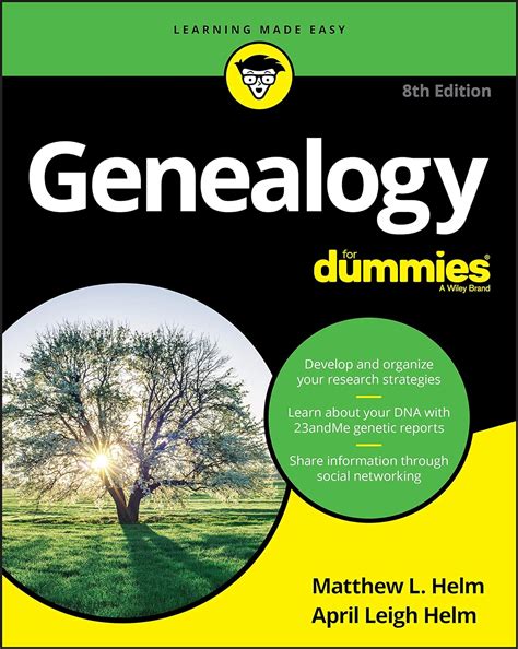 Genealogy For Dummies For Dummies Computer Tech Kindle Editon