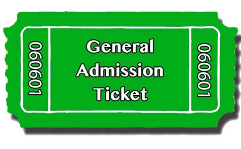 General Admission Ticket: