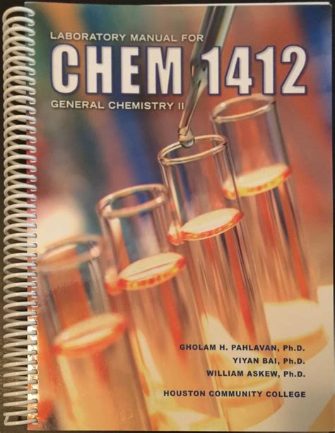 General Chemistry 1412 Laboratory Manual Answers Epcc PDF