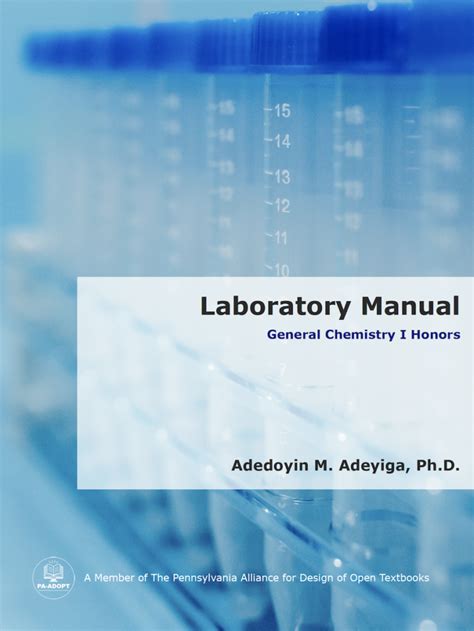 General Chemistry 1441 Laboratory Manual Lab Ebook Reader