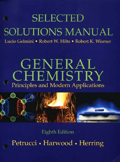 General Chemistry Principles And Modern Applications Solutions Manual Epub