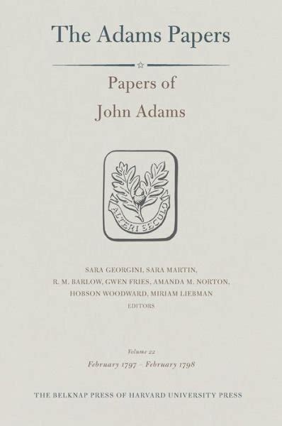 General Correspondence and Other Papers of the Adams Statesmen Papers of John Adams Volume 18 December 1785-January 1787 Adams Papers Doc