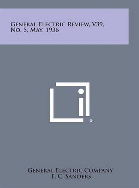 General Electric Review Kindle Editon