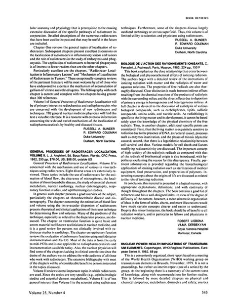 General Proces of Radiotracers Localization, Vol. 2 Epub