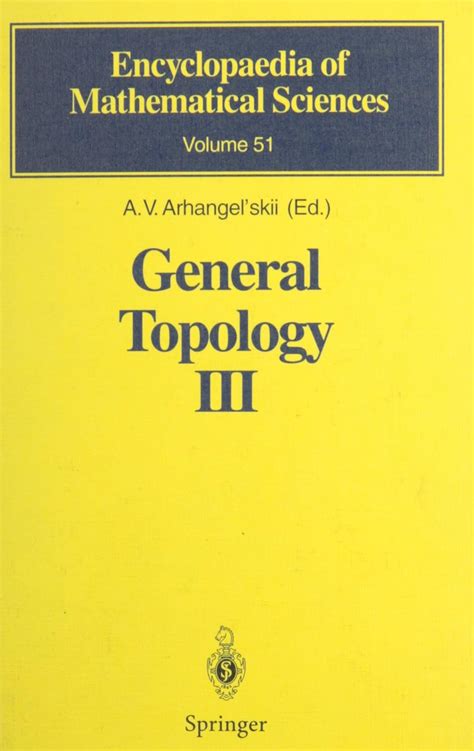 General Topology III Paracompactness PDF