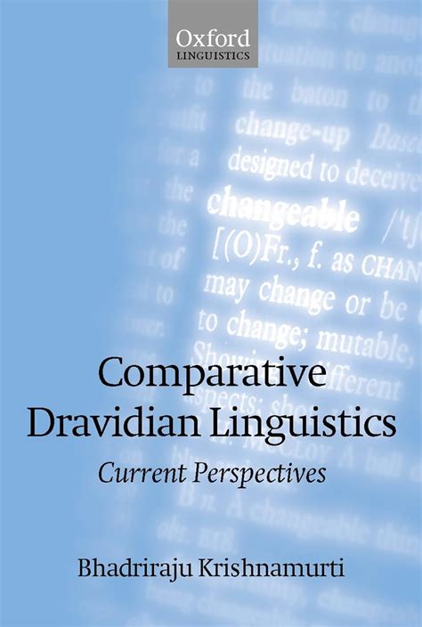 General and Comparative Dravidian Languages and Linguistics Doc