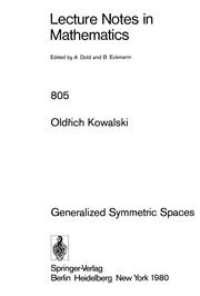 Generalized Symmetric Spaces Doc