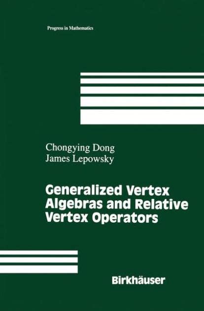 Generalized Vertex Operators and Relative Vertex Operators 1st Edition PDF