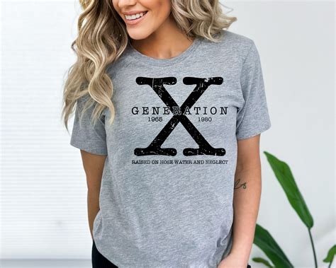 Generation X T-Shirts: Unveil the Spirit of a Defining Era