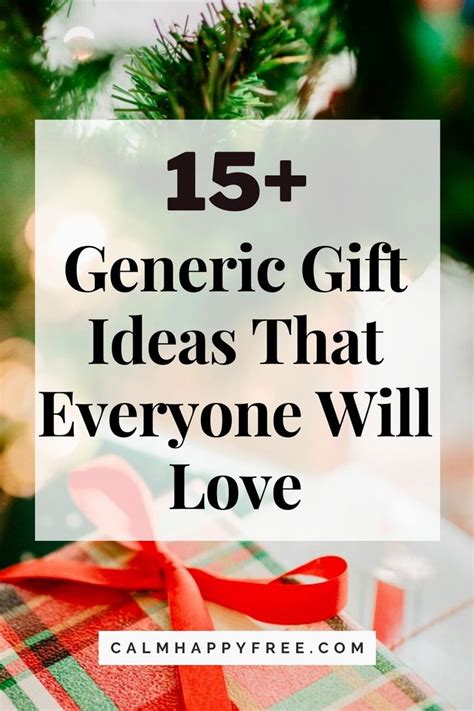 Generic Gifts: