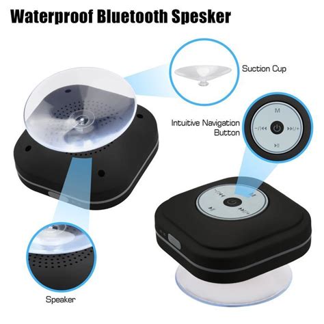 Generic Waterproof Bluetooth Speakerphone Microphone Doc