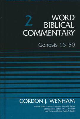 Genesis 16-50 Volume 2 Word Biblical Commentary PDF