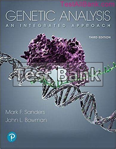 Genetic Analysis An Integrated Approach Solutions Manual 3 Doc