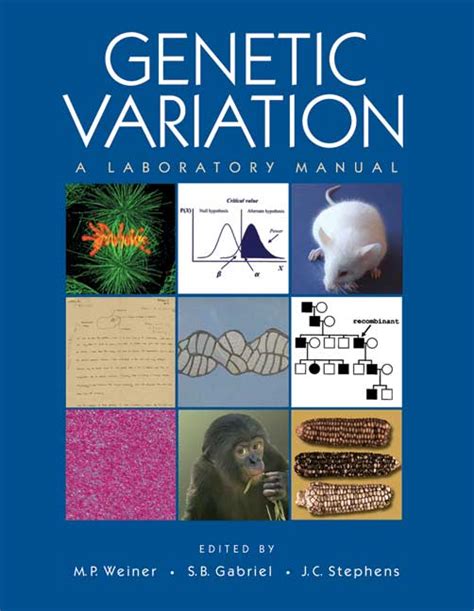 Genetic Variation: A Laboratory Manual Epub