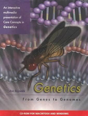 Genetics From Genes to Genomes CD-ROM Box Reader