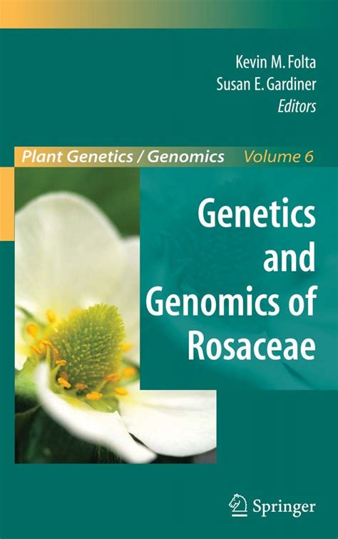 Genetics and Genomics of Rosaceae 1st Edition PDF