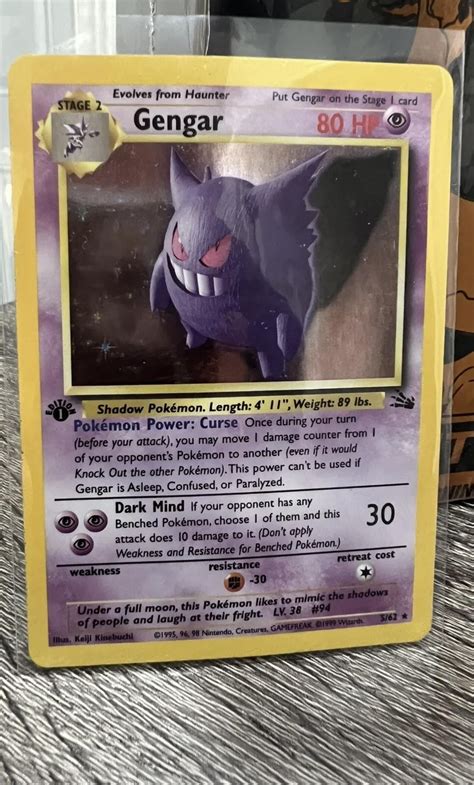 Gengar 1st Edition: A Hauntingly Valuable Collectible