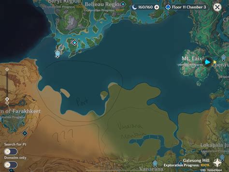 Genshin 4.6.1: Unveiling the Expansive Map of Sumeru