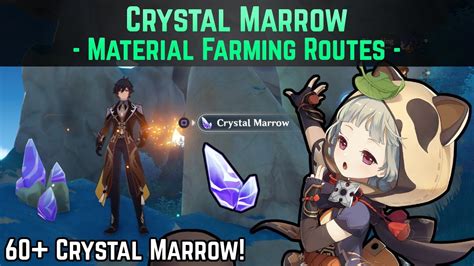 Genshin Crystal Marrow Farm Route: A Comprehensive Guide to Gathering This Vital Ascension Material